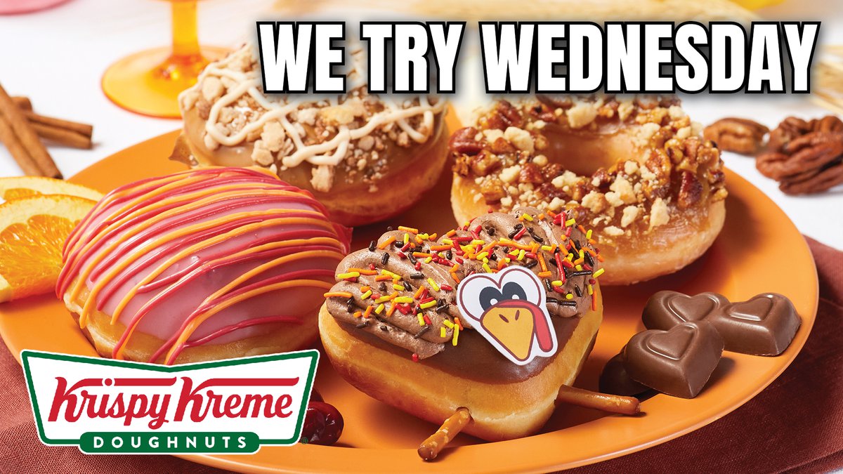 We Try Wednesday Krispy Kreme Thanksgiving Donuts The Pulse